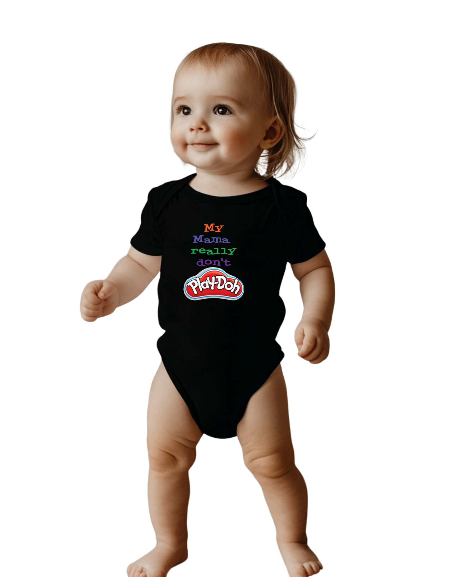 "My Mama Don't Play-Doh" Unisex Baby Onesie