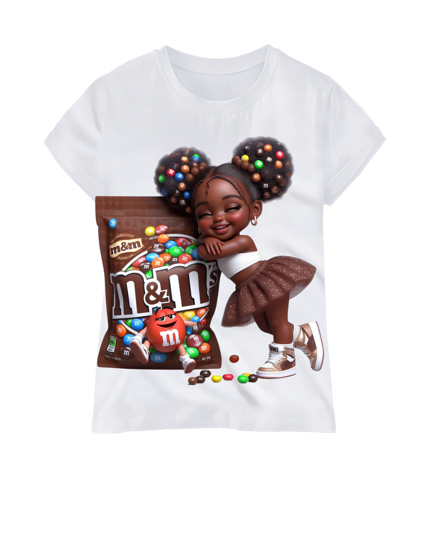 "It's Chocolate for Me" Youth White Short Sleeve T-Shirt