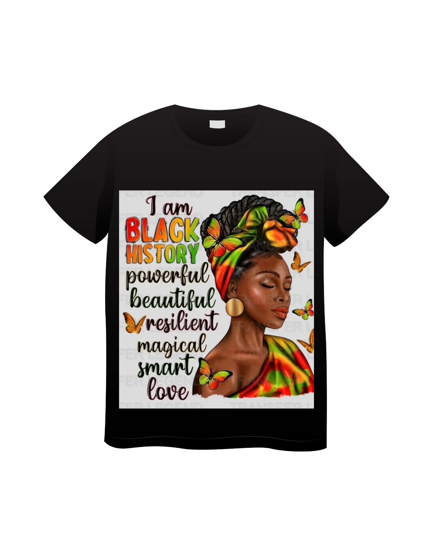 "I Am Black Histort T-Shirt"