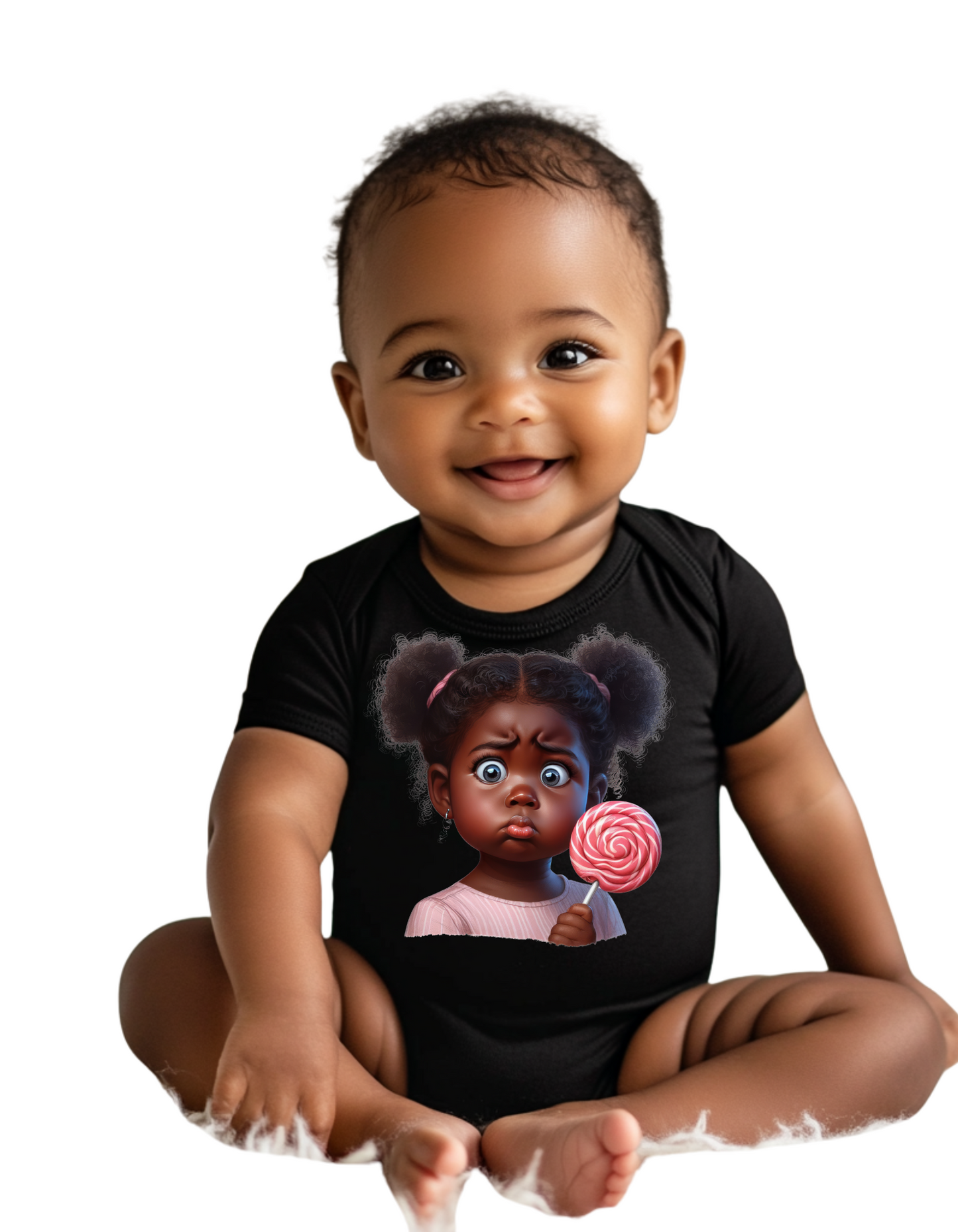 "Lollipop Baby" Adorable Girl Baby Onesie