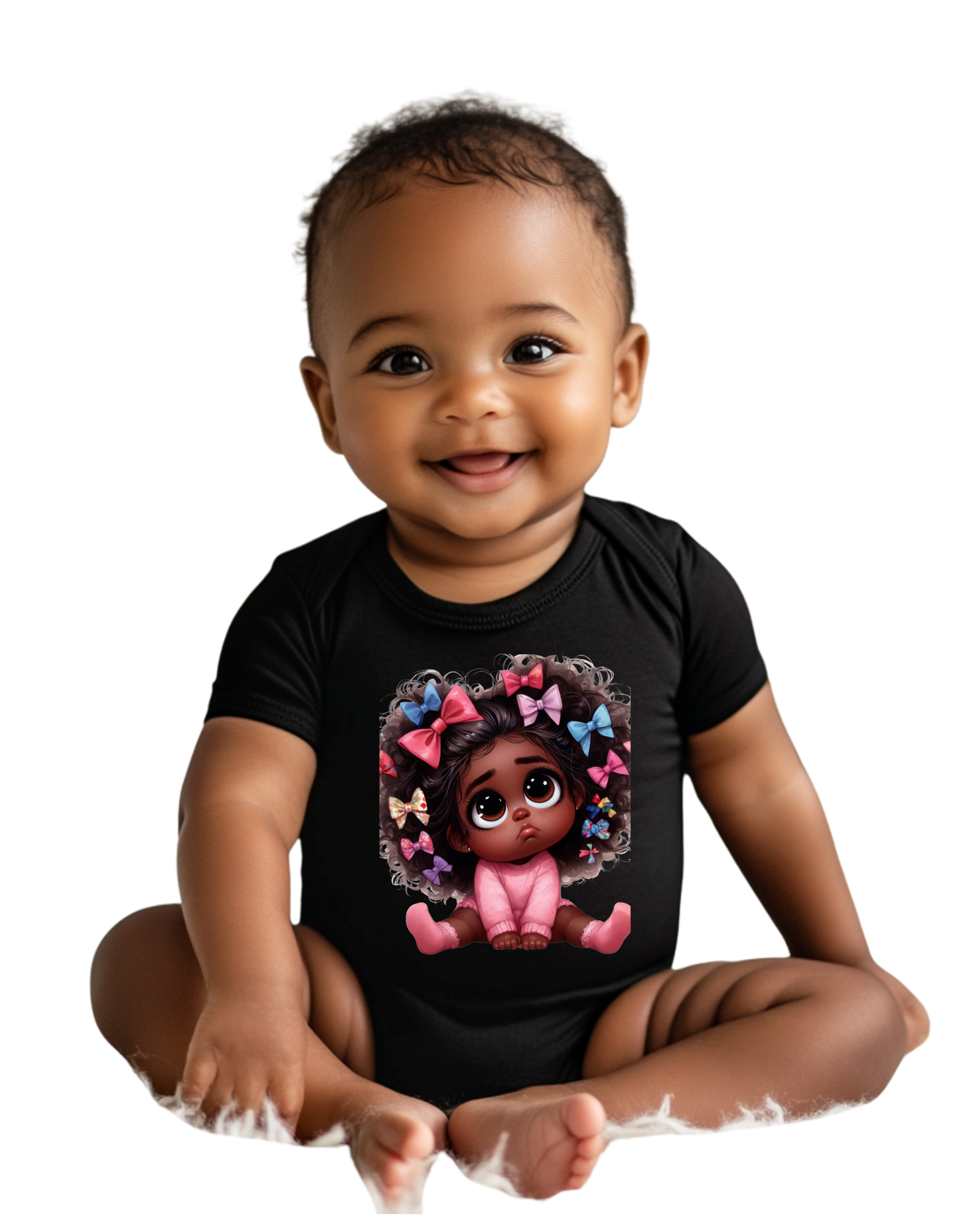 "Crazy Hair Day" Adorable Baby girl Onesie