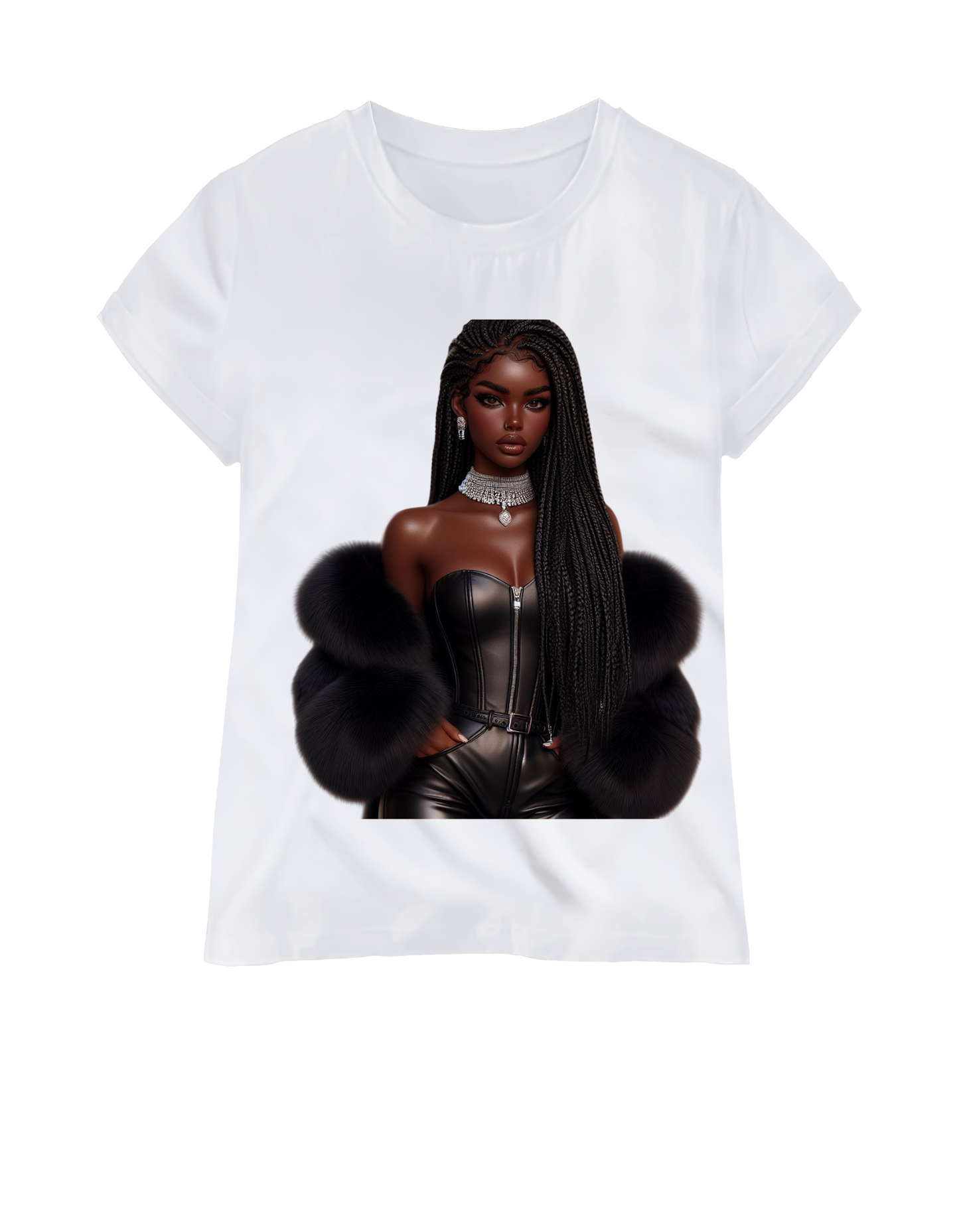 "Barbie Girl" White Short Sleeve T-Shirt