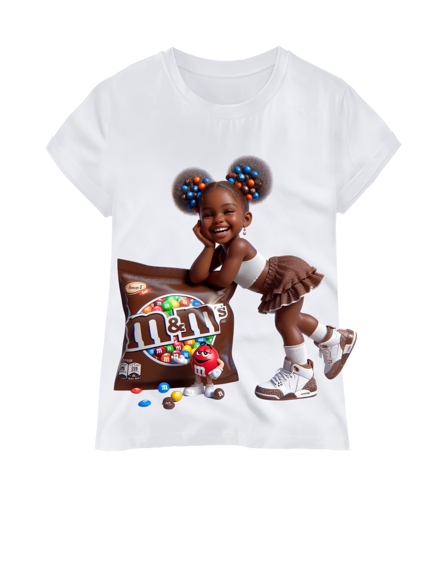 "M & M Puffy Girl"